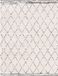 Safavieh Bohemian Indoor Hand Tufted Abstract Collection, ABT340, in Ivory / Charcoal, 60 X 91 cm