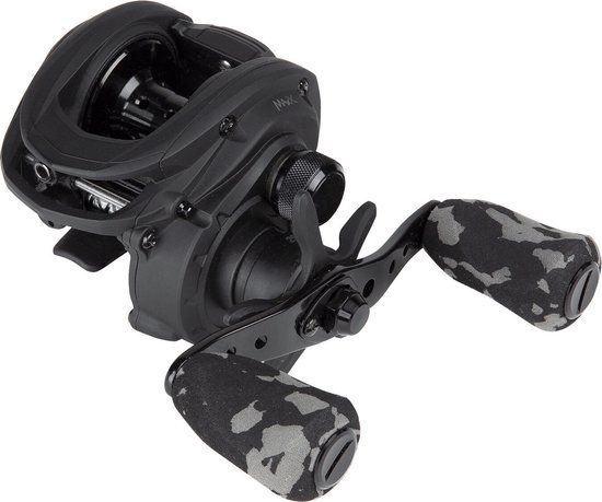Abu Garcia Max X Black Ops L Reel - Zwart - Roofvis - 6.2/1 Ratio
