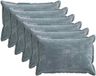 vidaXL - Taie d'oreiller - 6 pièces - BOIS - Bleu clair - 50 x 70 cm - Coton satiné