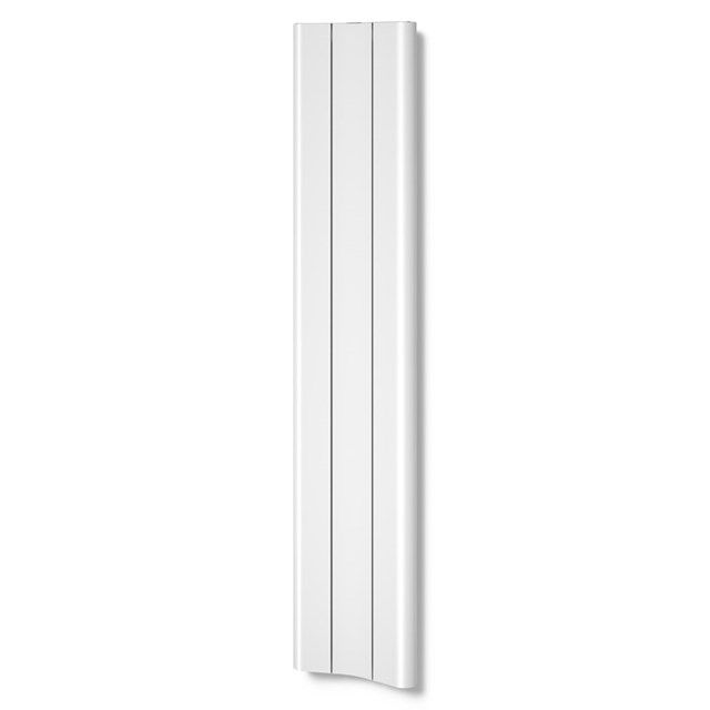 Maxaro Aluminium Designradiator Carme Glanzend Wit 774 Watt 37x180cm Verticaal