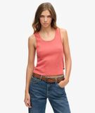 Superdry Débardeur Vintage Athletic Essentials à Liseré en Dentelle Corail Taille: S/M