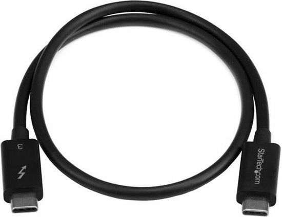 Startech Thunderbolt 3 Cable - 0.5m - Black