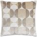 Paoletti Bardot Cut Fluwelen Geometrische Kussenhoes