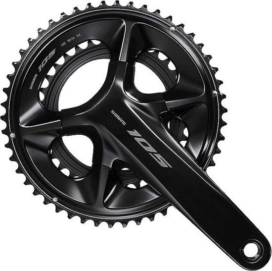 Shimano 105 R7100 Crankstel Zilver 170 mm / 52/36t