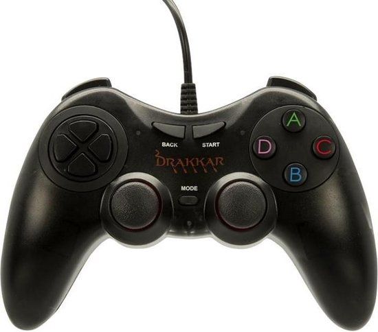 Konix Drakkar Battle Axe Gamepad PC Zwart