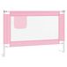 Bol Barrière de lit enfant 100x25 cm tissu rose
