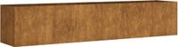 vidaXL Verhoogde Plantenbak Cortenstaal 200x40x40 cm