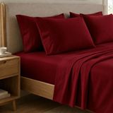 PETTI Artigiani Italiani - Blumarino Percal beddengoed, lakens voor tweepersoonsbed, katoen, perkal, beddengoedset voor tweepersoonsbed, 100% Made in Italy