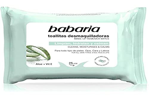 Babaria Toallitas Desmaquilladoras Aloë Vera