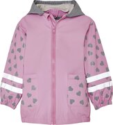 Playshoes - Regenjas voor kinderen - Kat - Roze - maat 92cm