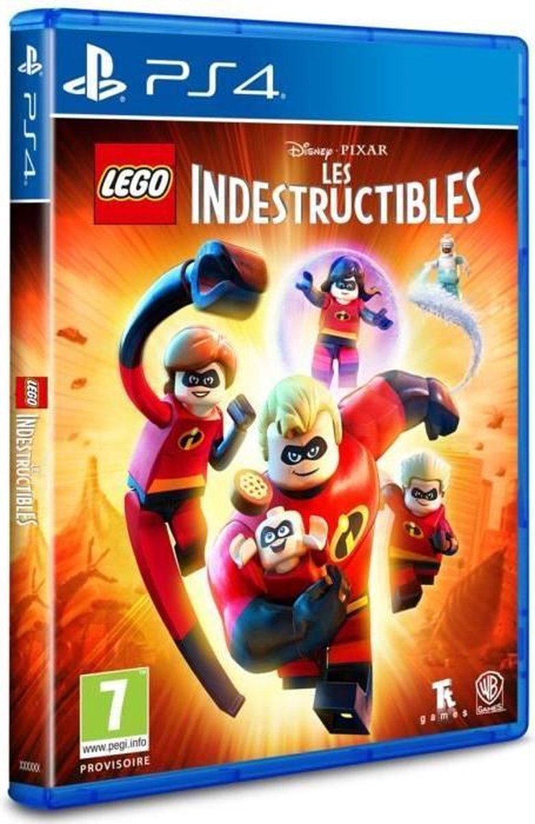 Warner Games LEGO Disney / Pixar ONRUSTBAAR PS4-spel