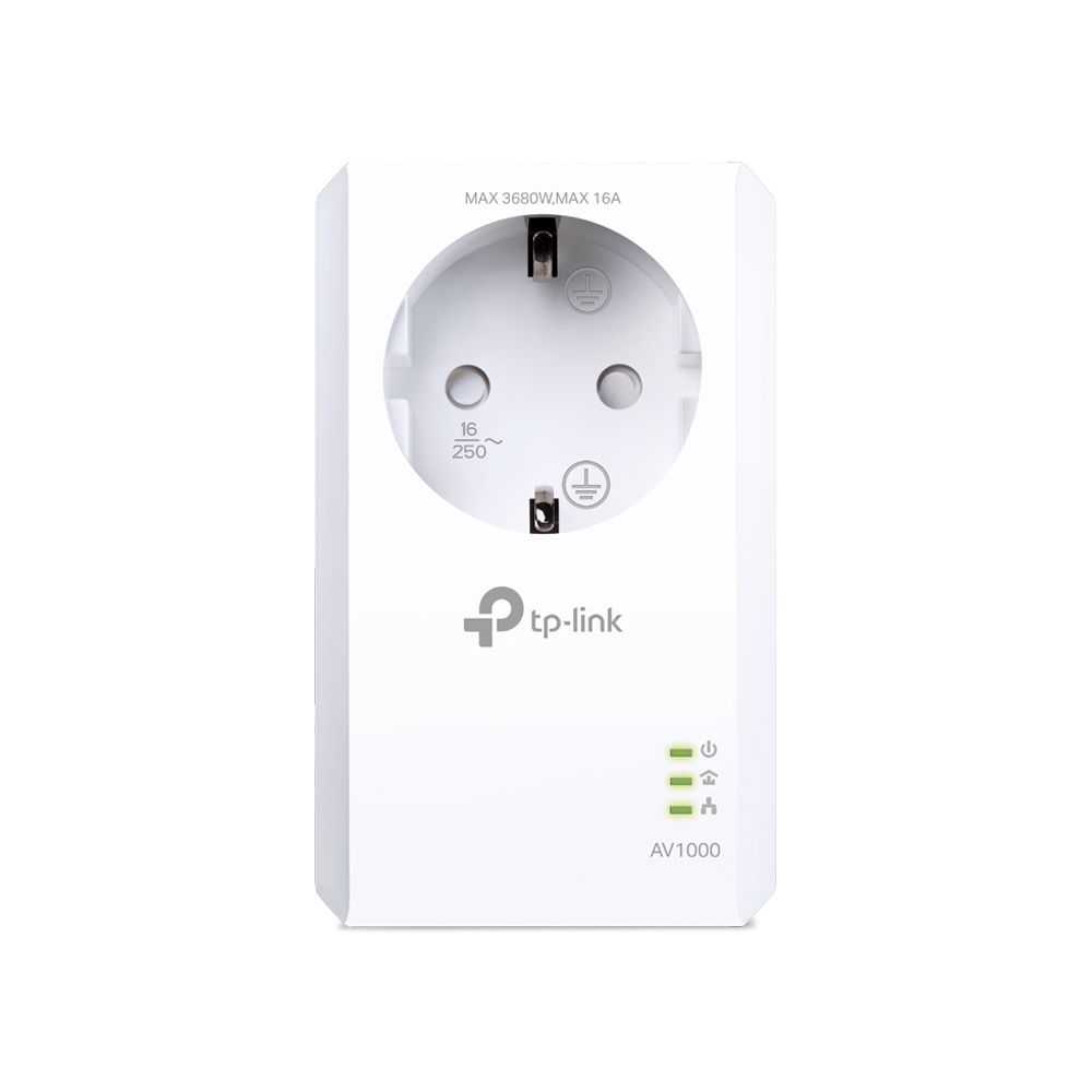 TP-Link TL-PA7017P Powerline Adapter - 1000 Mbps - Gigabit Ethernet - White