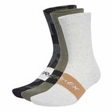 adidas Terrex Multi 3 Pack Sock Socks, Black/Olive Strata/White, 45-48