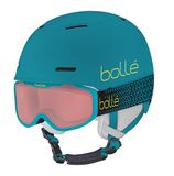 Bollé COMBO B-FUN JR ROCKET, blauw & geel mat, Vermillon Cat 2