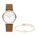 Liebeskind Berlin LS-0137-LQB Montre analogique à quartz pour femme avec bracelet en cuir