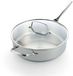 BK Sparkling Uncoated Hapjespan met deksel 28cm