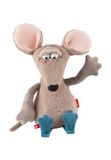 sigikid Muis, knuffelformers pluche dier, vormbaar karakter, knuffeldier - geeft emoties expressie, cadeau voor kinderen vanaf een jaar
