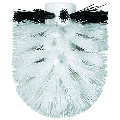 Spirella WC-borstel vervanging borstelkop (ØxH): 8,3 x 10 cm zwart