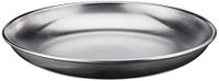 Pentole Agnelli Lijn aluminium 3 mm dienblad voor zeevruchten 36 cm zilver/zwart