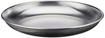 Pentole Agnelli Lijn aluminium 3 mm dienblad voor zeevruchten 36 cm zilver/zwart