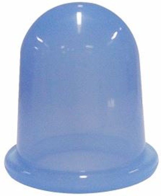 SVH Company Cellulite Cupping / Massage Cup 5.5 cm / Vacuüm Cupping Bindweefsel / Siliconen / Blauw