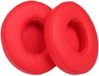 Merkloos / Sans marque Beats Oorkussens vervanging compatibel met Beats Solo 2/3 Earpads - Rood