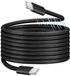LogiLink CU0232 USB-C-kabel USB 2.0 USB-C stekker 1.5 m Zwart Met magnetische opwikkeling