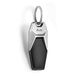 Audi collection 3181900608 Audi A8 leren sleutelhanger, zwart/zilver