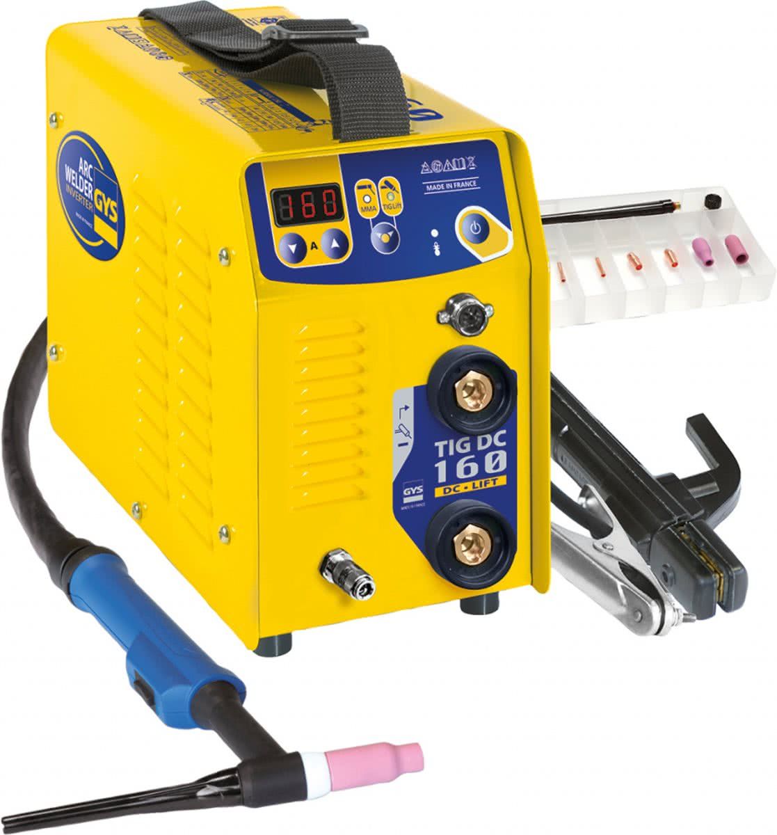 Gys TIG 160 DC LIFT - Lasapparaat - met accessoires