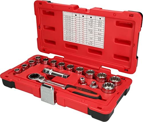 KS Tools 916.4050 Tripleplus Socket Set - 17 Piece