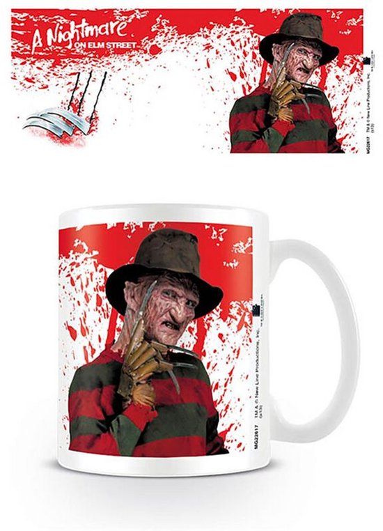 A Nightmare on Elm Street Freddy Krueger Unisex Kop - meerkleurig - Standard