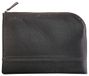 RHODIA 116620C - Etui met Ritssluiting in Imitatieleer - Goud - Maat M (16 x 22 cm)