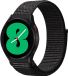 By Qubix - Sport Loop Nylon Bandje - Zwart Gemêleerd - Geschikt voor Garmin Venu 2 / Venu 3 - 22mm