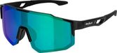 Rebel Active Lunettes de soleil de sport Noir/Vert Polarisé UV 400
