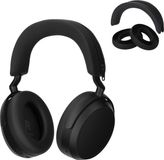 kwmobile siliconen cover voor koptelefoon - geschikt voor Sennheiser MOMENTUM 4 Wireless - Voor band en oorpads - 3x in zwart