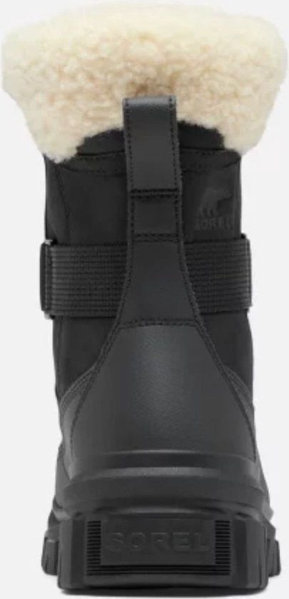 Sorel Womens Torino V Parc 38 Black, Sea Salt