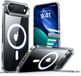ESR Classic Hybrid HaloLock Stand Case for iPhone Air - Transparent