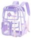 Sac à dos transparent pour adolescents avec compartiments spacieux