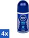 Nivea Fresh Active Roll-On - 4 pièces - 50 ml