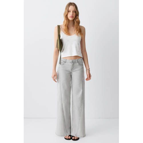 MANGO TEEN flared jeans - grijs