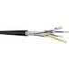 DRAKA 1001087-00100RW Câble réseau CAT 7 S/FTP 4 x 2 x 0.25 mm² Noir par mètre