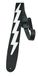 Perri's Leathers Ltd. The Famous Collection Lightning Bolt Gitaarband