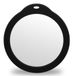Weis 11120 Plastic deksel Zwart, Transparant Glas Rond