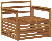 vidaXL 2-zits Buitensofa Naturel