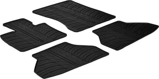 Gledring Rubbermatten passend voor BMW X6 2008-2014 (4-delig)