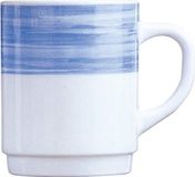 Arcoroc BRUSH MUG Bleu 25cl set van 6