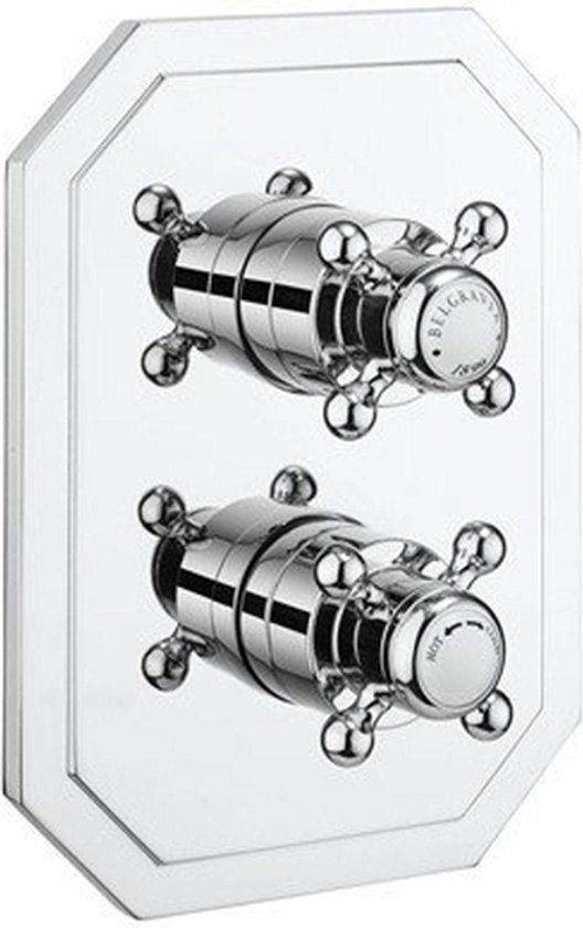 Crosswater Belgravia Douchekraan Inbouw Chroom