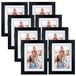 Giftgarden Zwarte fotolijstenset voor fotogalerij, wanddecoratie, fotodisplay, geschenken vrienden