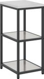 vidaXL Keukenplankeenheid HATTEM Zilverkleurig 40 x 50 x 92 cm Staal