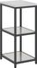 vidaXL Keukenplankeenheid HATTEM Zilverkleurig 40 x 50 x 92 cm Staal